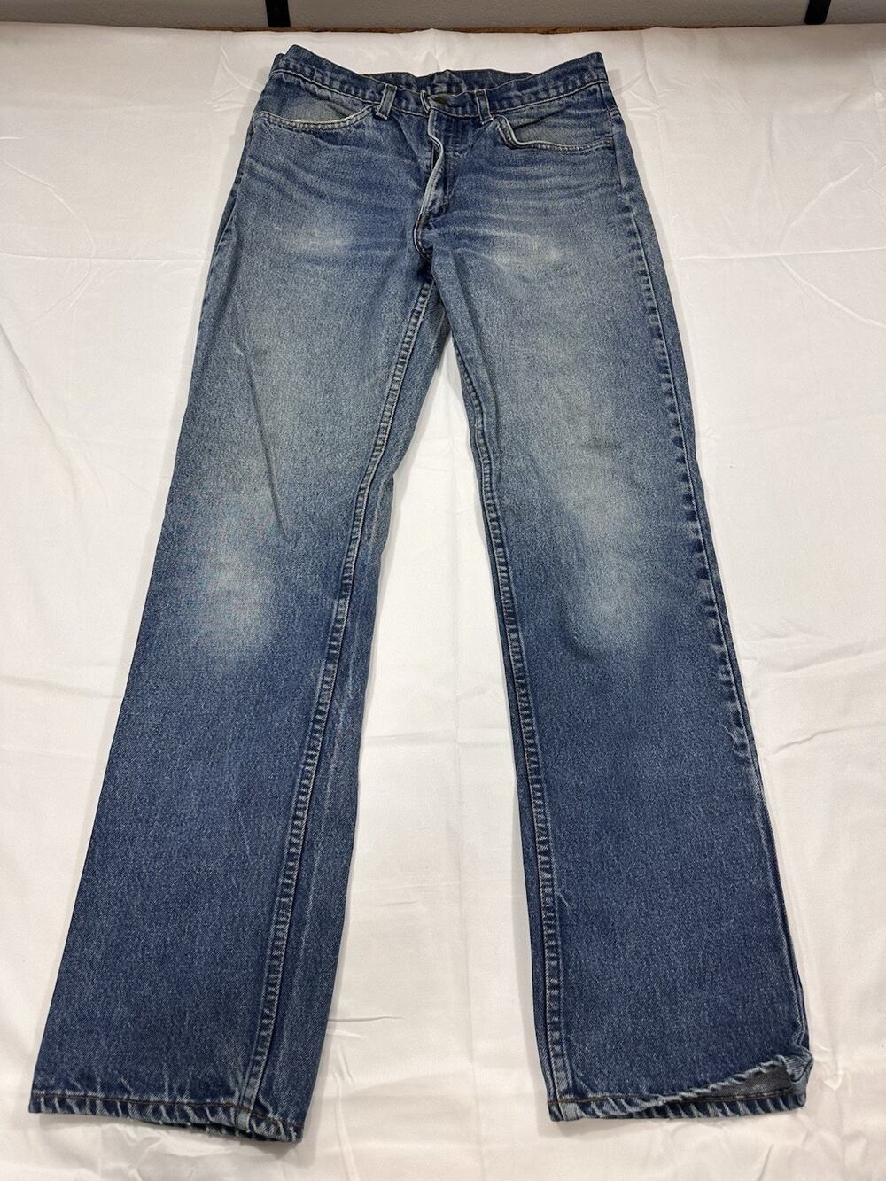 Vintage Levi 519-0217 Men’s Denim Jean Size 33x33 Orange Tab